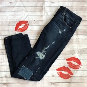 American Eagle Outfitters Ripped Skinny Jeans